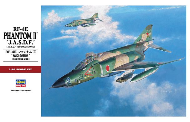 Збірна модель 1/48 літак RF-4E Phantom II 'J.A.S.D.F.' Hasegawa 07230