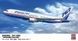 Assembled model 1/200 aircraft Boeing 767-200 Demonstrator Hasegawa 10853