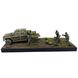 Ready-made diorama 1/35 Army pickup truck with mortar calculation 1102074