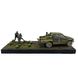 Ready-made diorama 1/35 Army pickup truck with mortar calculation 1102074