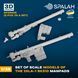 Set of scale models 1:35 "Igla-1" 9K310 manpads (2 pcs.) SPALAH 35435