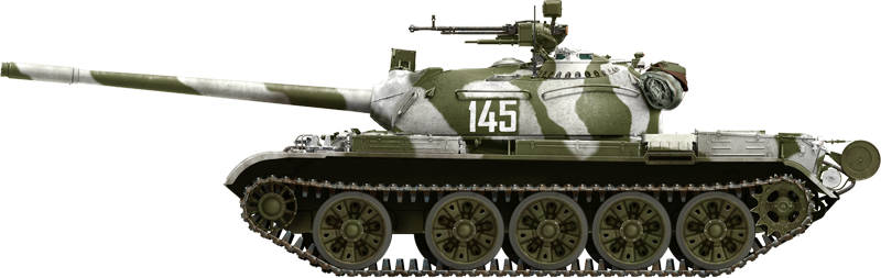 Збірна модель 1/35 середній танк Т-54Б раннього виробництва (Інтер'єрний комплект) MiniAr