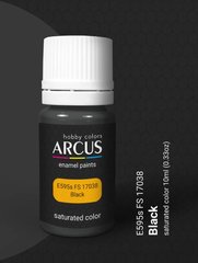 Эмалевая краска FS 17038 Black (Черный) ARCUS 595