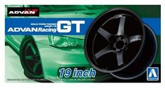 Комплект коліс - Advan Racing GT 19 inch The Tuned Parts No.35 Aoshima 05330 1/24, Немає в наявності