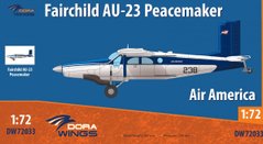 Сборная модель 1/72 самолет Fairchild AU-23 Peacemaker DW 72033