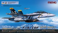 Assembled model 1/48 fighter Boeing F/A-18F Super Hornet Meng Model LS-013