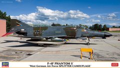 Сборная модель 1/72 F-4F Phantom II «Камуфляж сплиттера ВВС Западной Германии» Hasegawa 02443