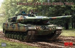 Сборная модель 1/35 танк Leopard 2A6 Main Battle Tank Rye Field Model RM-5065
