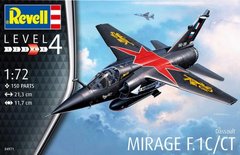Prefab model 1/72 aircraft Mirage F.1C Revell 04971