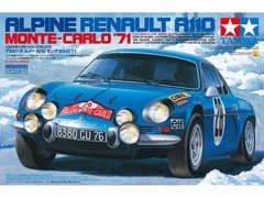 Збірна модель 1/24 автомобіль Alpine Renault A110 Monte Carlo '71 Tamiya 24278