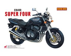 Збірна модель 1/12 мотоцикла Honda Cb400Sf Black Aoshima 04215