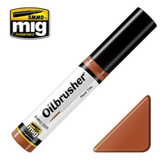 Oil paint with a built-in brush-applicator OILBRUSHER Red tile Ammo Mig 3525