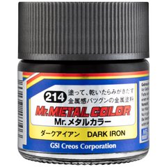 Нитрокраска Mr.Metal Color Dark Iron metallic Mr.Hobby МС214