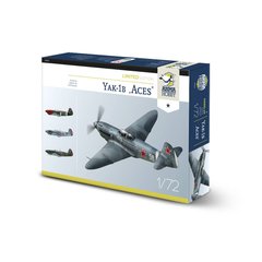 Збірна модель 1/72 гвинтовий літак Limited edition Yak-1b "Aces" Arma Hobby 70030