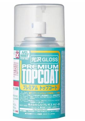 Лак глянсовий на водній основі Premium Top Coat Gloss Mr.Hobby B-601