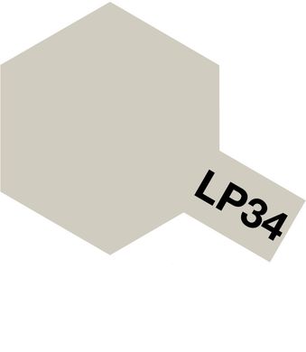 Нитро краска LP34 Светло-серая, американские ВВС (Light Gray), 10 мл. Tamiya 82134