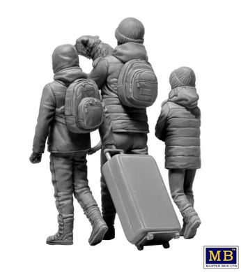 Figures 1/35 refugees. March 2022 MASTER BOX 35228