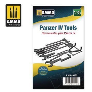 Масштабная модель 1:35 орудия для германского танка Panzer IV. Ammo Mig 8132