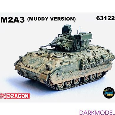 Assembled Model 1/72 tank M2A3 IFV Infantry Fighting Vehicle Armor Tank ABS Dragon 63122