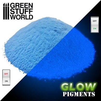 Fluorescent powder that glows in the dark Glow in the Dark - SPACE BLUE GSW 2432