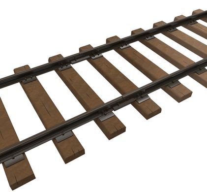 Сборная модель 1/35 железнодорожный путь Railway Track MiniArt 35565