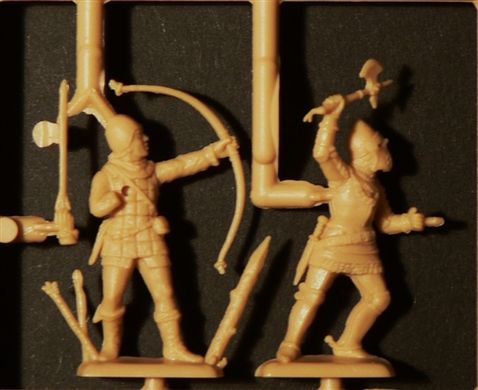 Сборная модель 1/72 фигуры английские рыцари и лучники Italeri 6027
