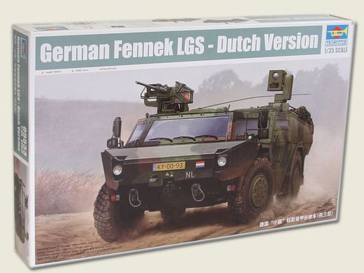 Збірна модель 1/35 бронемашина German Fennek LGS Dutch Version Trumpeter 05533