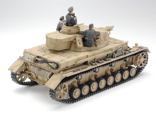 Сборная модель 1/35 немецкий танк Sd.Kfz. 161 Panzerkampfwagen IV Ausf. F Tamiya 35374