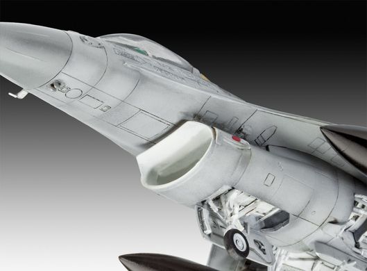 Сборная модель штурмовика F-16Mlu 100th Anniversary Revell 03905