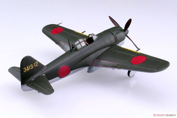 Assembled model 1/72 plane N1K1-Ja Shiden Model 11 Ko Aoshima 066003