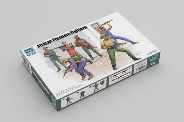 Збірна модель 1/35 фігури збройні сили свободи Африки Trumpeter 00438