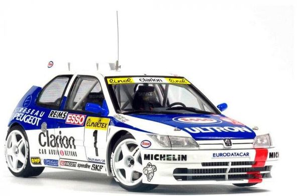 Збірна модель Racing Series Peugeot 306 Maxi 1996 Ралі Монте-Карло Nunu 24009