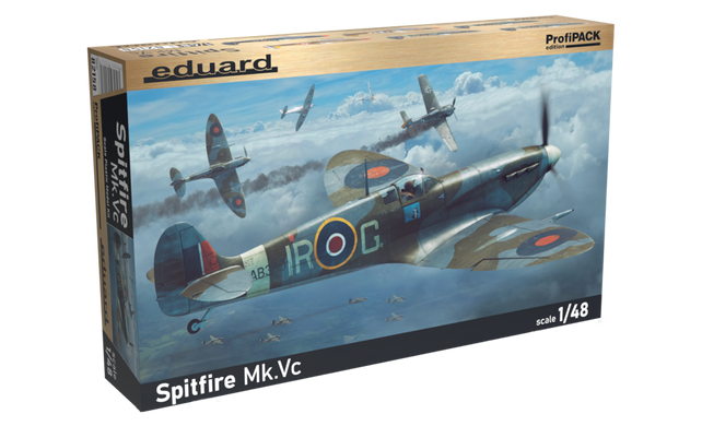 Сборная модель 1/48 самолета Spitfire Mk.Vc ProfiPACK edition Eduard 82158