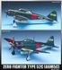 Assembled model 1/72 aircraft A6M5c Zero Fighter Type 52c Academy 12493