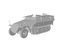 Сборная модель 1:35 Бронетранспортер mtl.Pi.Pzwg. Sd.Kfz.251/7 (2 в 1) Das Werk 35030