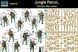 Figures 1:35 jungle patrol, Vietnam War MASTER BOX 3595