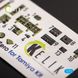 Interior 3D Stickers for A6M2B Zero Tamiya Kit (1/72) Kelik K72046, In stock