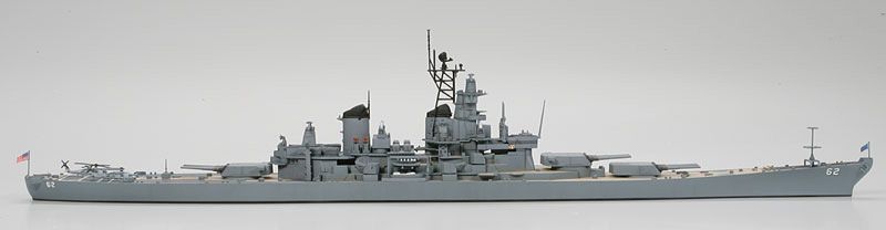 Сборная модель 1:700 военный линкор ВМС США Нью-Джерси BB-62 Tamiya 31614