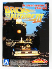 Збірна модель 1/43 автомобіль DeLorean DMC-12 "Back to the Future III" Aoshima 05477