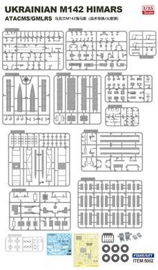 Збірна модель 1:35 РСЗВ Ukrainian M142 HIMARS "ATACMS / GMLRS" Fore Art 5002