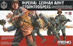 Фигуры 1/35 Штурмовики Имперской Немецкой Армии Первой Мировой Войны Meng Model HS-010