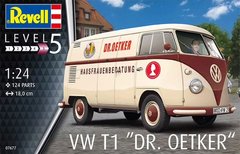 Збірна модель 1/24 фургон Volkswagen T1 "Dr. Oetker" Revell 07677