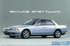 Сборная модель 1/24 автомобиль Nissan HCR32 Skyline GTS-t Type M '89 Aoshima 06210