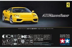Збірна модель автомобіля Ferrari 360 Modena Yellow Tamiya 24299