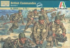 Збірна модель піхоти World War II British Commandos Italeri 6064