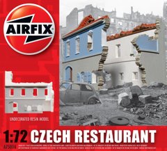 Prefab model 1/72 diorama Czech Restaurant Czech Restaurant Airfix A75016