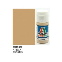 Акриловая краска песочный матовый flat sand 20ml Italeri 4720