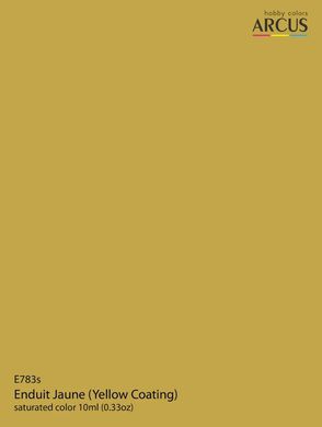 Enamel paint Enduit Jaune (Yellow Coating) Yellow coating Arcus 783