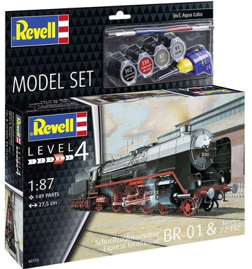 Стартовий набір модель 1/87 потяг Express Locomotive BR01 Revell 62172