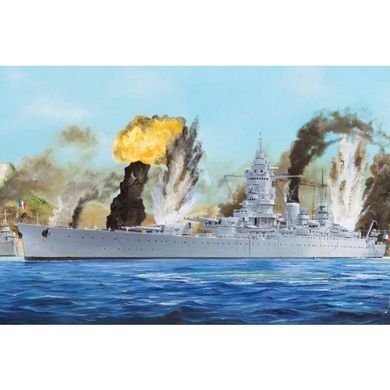 Сборная модель 1/350 линкор French Navy Battleship Dunkerque Hobby Boss 86506